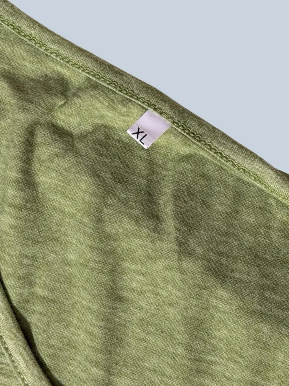 Whisper Words of Wisdom, LET IT BE Green Butterfly Top and Gray Shorts Set